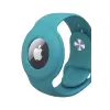 Apple Airtag Uyumlu Kordon (Anahtarlık Hediyeli) & Bileklik - Çok Amaçlı Yumuşak Silikon Kılıf