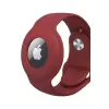 Apple Airtag Uyumlu Kordon (Anahtarlık Hediyeli) & Bileklik - Çok Amaçlı Yumuşak Silikon Kılıf