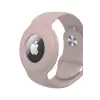 Apple Airtag Uyumlu Kordon (Anahtarlık Hediyeli) & Bileklik - Çok Amaçlı Yumuşak Silikon Kılıf