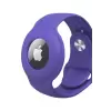 Apple Airtag Uyumlu Kordon (Anahtarlık Hediyeli) & Bileklik - Çok Amaçlı Yumuşak Silikon Kılıf