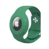 Apple Airtag Uyumlu Kordon (Anahtarlık Hediyeli) & Bileklik - Çok Amaçlı Yumuşak Silikon Kılıf
