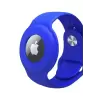 Apple Airtag Uyumlu Kordon (Anahtarlık Hediyeli) & Bileklik - Çok Amaçlı Yumuşak Silikon Kılıf