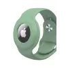 Apple Airtag Uyumlu Kordon (Anahtarlık Hediyeli) & Bileklik - Çok Amaçlı Yumuşak Silikon Kılıf