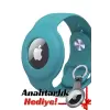Apple Airtag Uyumlu Kordon (Anahtarlık Hediyeli) & Bileklik - Çok Amaçlı Yumuşak Silikon Kılıf
