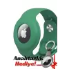 Apple Airtag Uyumlu Kordon (Anahtarlık Hediyeli) & Bileklik - Çok Amaçlı Yumuşak Silikon Kılıf