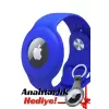 Apple Airtag Uyumlu Kordon (Anahtarlık Hediyeli) & Bileklik - Çok Amaçlı Yumuşak Silikon Kılıf