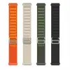 Xiaomi Redmi Watch 5 Active Alpine Loop Metal Toka Örgü Işleme Kordon Premium Kayış Krd-74