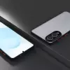 Samsung Galaxy S25 Edge Kılıf Tuşlu Mat Parmak Izi Yapmaz Kamera Korumalı Sert Silikon Hux