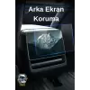 Tesla Model Y Juniper 2025 Parmak İzi Önleyici Nano Ekran Koruyucu Ön ve Yolcu Ekranı İçin 2in1 (Ön 15,4/Arka 8) Dokunmatik Ekran Temperli Cam Koruyucu