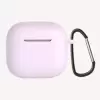 Apple Airpods 4 Kılıfı Uyumlu Silikon Kılıf Şarj Bölümü Tıpalı Soft Yumuşak Kablosuz Şarj Destekli Kapak