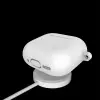 Apple Airpods 4 Kılıfı Uyumlu Silikon Kılıf Şarj Bölümü Tıpalı Soft Yumuşak Kablosuz Şarj Destekli Kapak