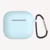 Apple Airpods 4 Kılıfı Uyumlu Silikon Kılıf Şarj Bölümü Tıpalı Soft Yumuşak Kablosuz Şarj Destekli Kapak