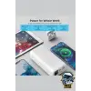 40000 Mah Powerbank 4 Çıkışlı Taşınabilir LCD Göstergeli 22.5W Pd Hızlı Çoklu Şarj Cihazı  - iPhone, Samsung, Xiaomi Tam Uyum