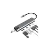 Lopard 8 In 1 Type C Hub HDMI Dönüştürücü Apple Macbook Pro/air iPhone iPad Matebook Uyumlu Çevirici Çoğaltıcı Ethernet RJ45 Sd Tf USB Type C Hub