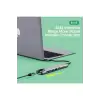 Lopard 8 In 1 Type C Hub HDMI Dönüştürücü Apple Macbook Pro/air iPhone iPad Matebook Uyumlu Çevirici Çoğaltıcı Ethernet RJ45 Sd Tf USB Type C Hub