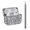 Apple Airpods 3. Nesil Lopard Airbag 45 Bilek Askı Aparatlı Simli Şeffaf Kılıf