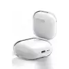 Airpods 4 Kılıf Şeffaf Kristal Silikon Kablosuz Şarj Uyumlu, Darbeye Dayanıklı, Tam Koruma Kapak Airbag 14