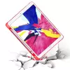 Apple iPad 10.2 (8.Nesil) Kılıf Lopard Tri Folding Kalem Bölmeli Standlı Kılıf