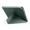 Apple iPad 10.2 (8.Nesil) Kılıf Lopard Tri Folding Kalem Bölmeli Standlı Kılıf