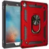 Apple iPad 9.7 2017 (5.Nesil) Kılıf Lopard Tablet Kamera Korumalı Sürgülü Yüzüklü Orjinal Tasarım Armor Vega