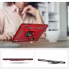 Apple iPad 9.7 2017 (5.Nesil) Kılıf Lopard Tablet Kamera Korumalı Sürgülü Yüzüklü Orjinal Tasarım Armor Vega
