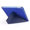 Apple iPad 9.7 2017 (5.Nesil) Kılıf Lopard Tri Folding Kalem Bölmeli Standlı Kılıf
