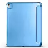 İpad Air 10.9 2020 (4.nesil) Kapaklı Smart Cover Kalem Bölmeli Standlı 1-1 Kılıf