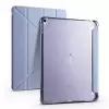 Apple iPad Pro 10.5 (7.Nesil) Kılıf Lopard Tri Folding Kalem Bölmeli Standlı Kılıf