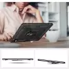 Apple iPad Pro 12.9 2020 (4.Nesil) Kılıf Lopard Tablet Kamera Korumalı Sürgülü Yüzüklü Orjinal Tasarım Armor Vega
