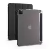 Apple iPad Pro 12.9 2020 (4.Nesil) Kılıf Lopard Tri Folding Kalem Bölmeli Standlı Kılıf