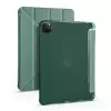 Apple iPad Pro 12.9 2020 (4.Nesil) Kılıf Lopard Tri Folding Kalem Bölmeli Standlı Kılıf