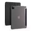 Apple iPad Pro 12.9 2020 (4.Nesil) Kılıf Lopard Tri Folding Kalem Bölmeli Standlı Kılıf