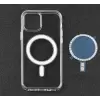 Apple iPhone 11 Kılıf Lopard Kılıf Magsafe Şarj Destekli Orjinal Kalite Şeffaf Tacsafe Kapak