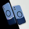 Apple İphone 11 Kılıf M-safe Şarj Özellikli Mıknatıslı Lopard Duble Kapak