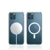 Apple iPhone 11 Pro Max Kılıf Lopard Kılıf Magsafe Şarj Destekli Orjinal Kalite Şeffaf Tacsafe Kapak
