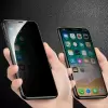 Apple iPhone 12 Mini Hayalet 9d Temperli Cam Ekran Koruma Tam Kaplayan Privacy Ahize Korumalı Anti Dust