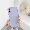 Apple iPhone 12 Mini Kılıf Renkli Tuşlu Mat Parmak Izi Yapmaz Kamera Korumalı Sert Silikon Kapak Hux