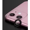 Apple iPhone 12 Mini Lopard CL-02 Lens Koruma Parlak Renkli Kamera Koruyucu