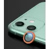 Apple iPhone 12 Mini Lopard CL-02 Lens Koruma Parlak Renkli Kamera Koruyucu