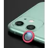 Apple iPhone 12 Mini Lopard CL-02 Lens Koruma Parlak Renkli Kamera Koruyucu