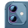 Apple iPhone 12 Mini Lopard CL-02 Lens Koruma Parlak Renkli Kamera Koruyucu