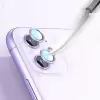 Apple iPhone 12 Mini Lopard CL-02 Lens Koruma Parlak Renkli Kamera Koruyucu