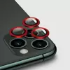 Apple iPhone 12 Pro Lopard CL-02 Lens Koruma Parlak Renkli Kamera Koruyucu