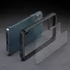 Apple iPhone 12 Pro Max Kılıf Lopard İnoks Kapak