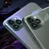 Apple iPhone 12 Pro Max Lopard Lens Koruma Parlak Renkli Kamera Koruyucu Cam Film