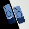 Apple İphone 13 Kılıf M-safe Şarj Özellikli Mıknatıslı Lopard Duble Kapak