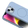 Apple İphone 14 Kılıf M-safe Şarj Özellikli Metal Kamera Çerçeveli Lopard Edi Silikon Kapak