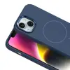Apple İphone 14 Kılıf M-safe Şarj Özellikli Metal Kamera Çerçeveli Lopard Edi Silikon Kapak