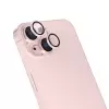 iPhone 15 Plus  CL-15 Parmak İzi Bırakmayan Anti-Reflective Lens Koruma Parlak Renkli Kamera Koruyucu CL-08