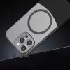 Apple İphone 15 Pro Kılıf M-safe Şarj Özellikli Mıknatıslı Lopard Duble Kapak